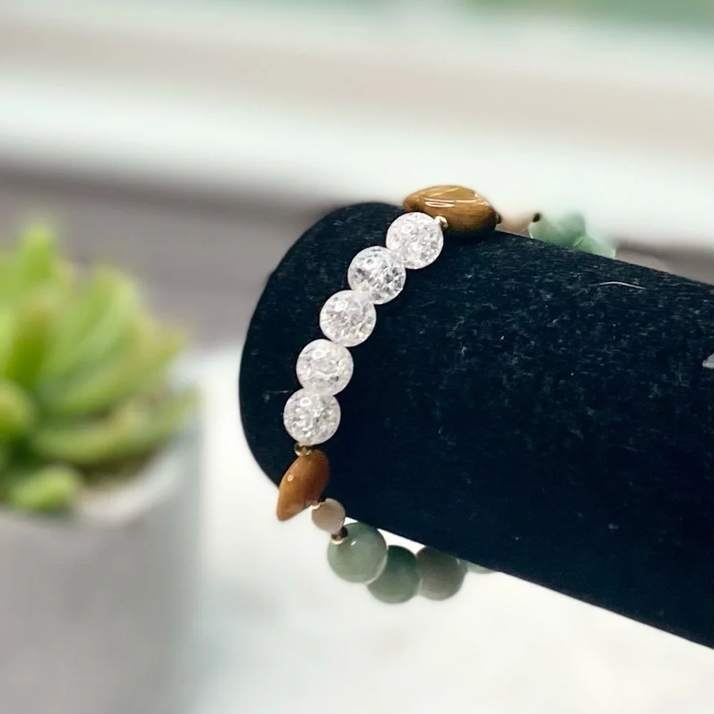 Amazonite Tigereye Healing Bracelet